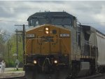 CSX 9030 starts moving Northbound